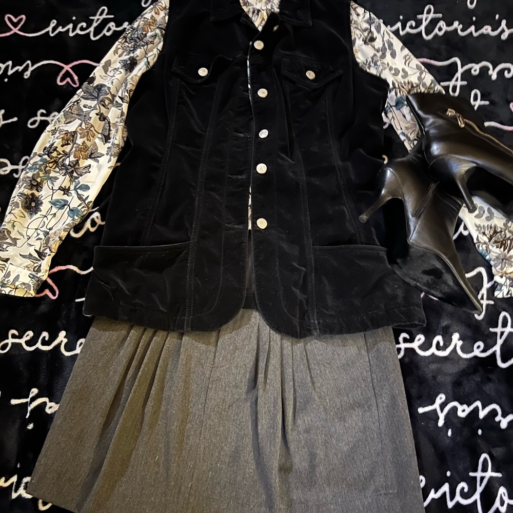 💎Grey Mini Skirt💎